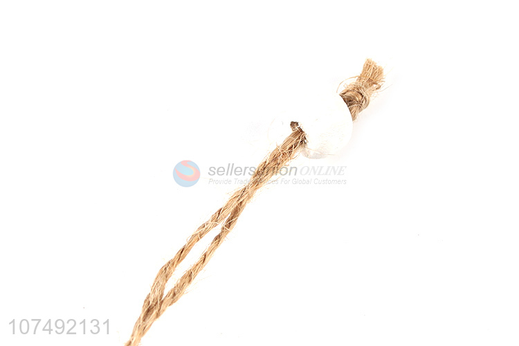 Good Sale Wood Material Decoration Pendant House Shape Christmas Ornament