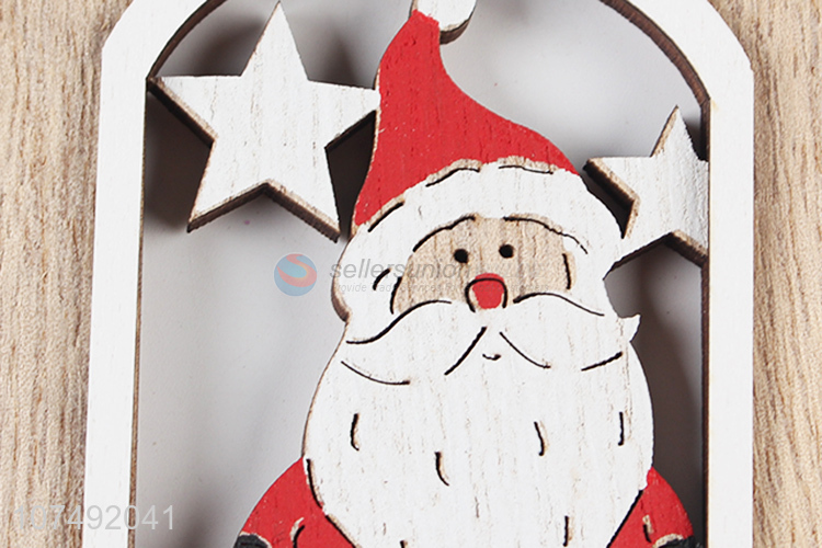 Hot Sale Wood Material Decoration Pendant Christmas Ornament
