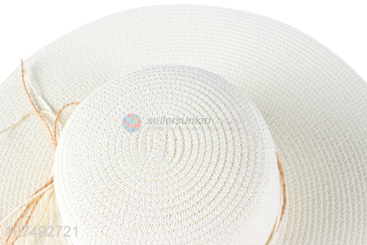 Wholesale Custom Summer Beach Sun Cap Paper Straw Hat