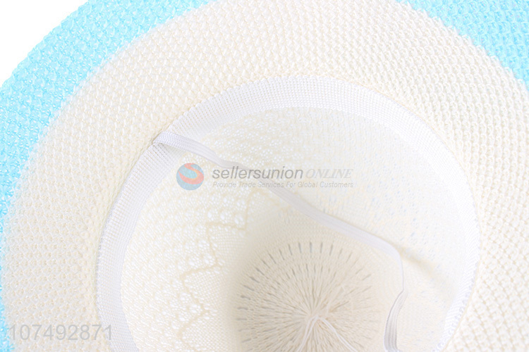 High Quality Fashion Knitted Hat With Ribbon Bow Decoration