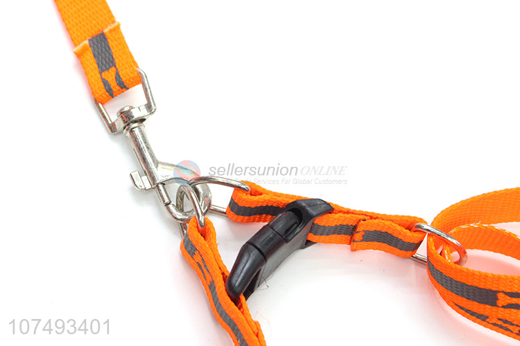 Best Sale Pet Dog Harness Leashes Chest Back Traction Leash