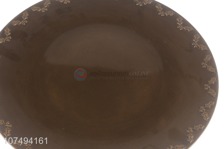 Wholesale popular plastic tableware food grade pp snacks plate