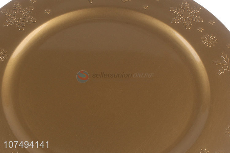 Best quality wedding dinnerware plastic serving plate tray