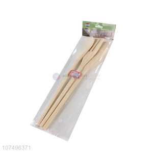Hot sale kithen accessories natural bamboo turner set