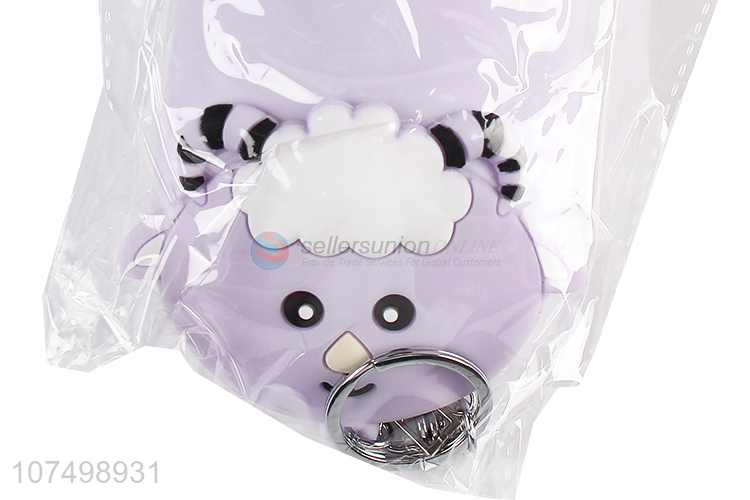 Best Sale Cartoon Silicone Pen Bag With Key Chain