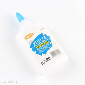Hot sale 120ml safe washable white craft glue for kids