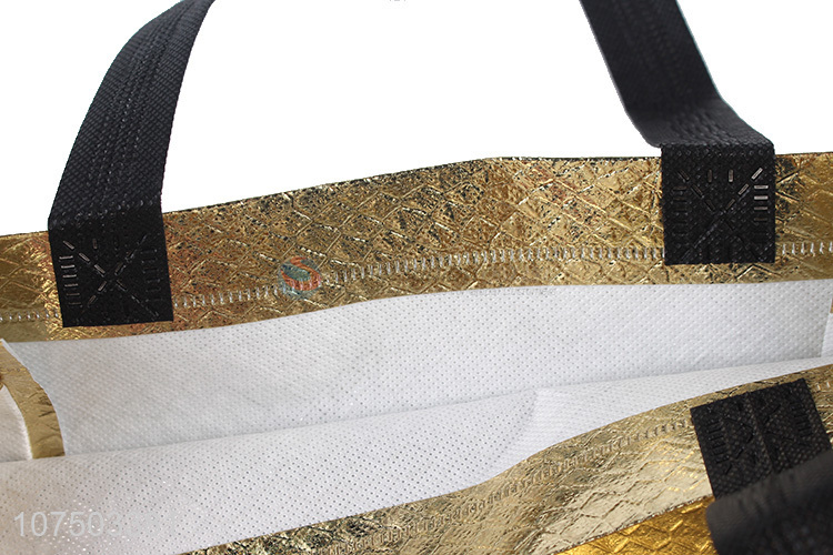 Suitable Price reusable foldable non-woven shopping bag with handle