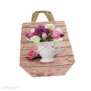 Premium Quality Reusable Foldable Non-Woven Grocery Shopping Bag Tote Bag