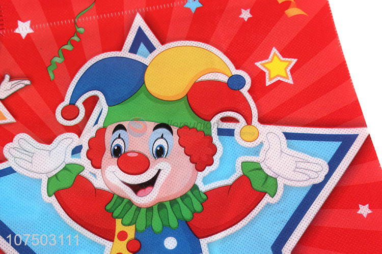 Factory Wholesale non-woven shopping bag cartoon pattern tote bag