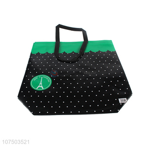 Wholesale Promotional Gift Reusable Non-Woven Fabric Bag Foldable Shopping Bag