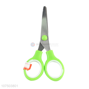 Wholesale Stainless Steel Student Stationery Scissors With Coloful Handle