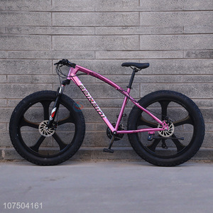 Fashion Design 26 Inch Fat Mountain Snow Bike Big Tire Bicycle