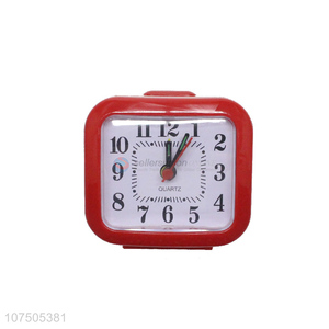 Wholesale Fashion Style Square Plastic Alarm Clock Best Bedside Clock