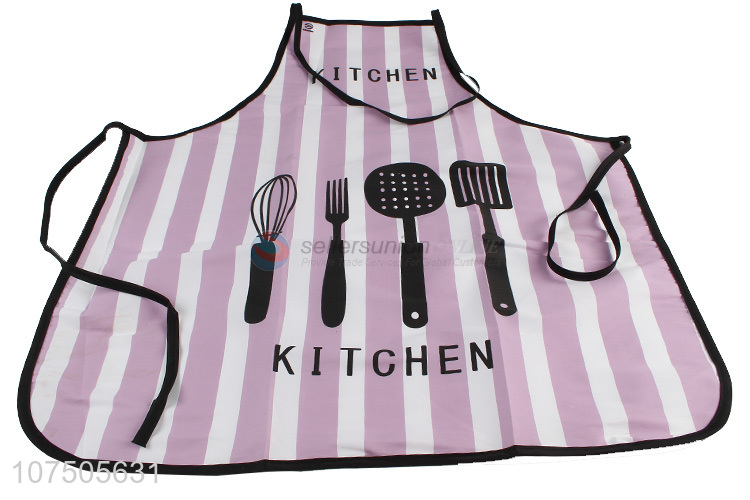 Excellent quality fashion waterproof polyester kitchen cooking aprons
