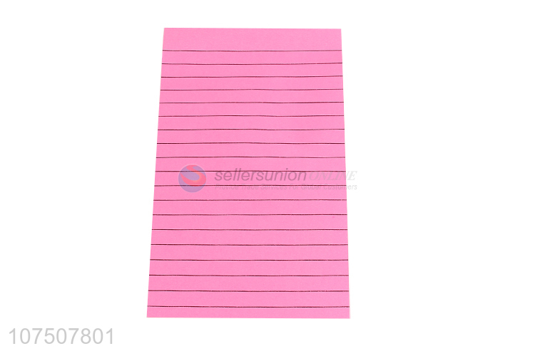 Best Sale Paper Sticky Notes Lined Memo Pads