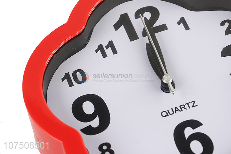 Good quality plastic table alarm clock bedroom clock