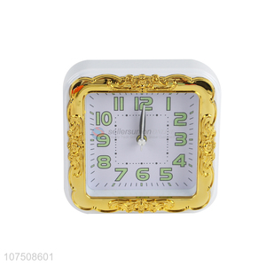 New products luminous plastic table alarm clock bedroom clock