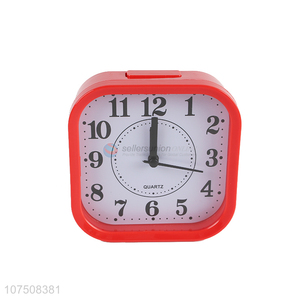 New products plastic quartz alarm clock for children