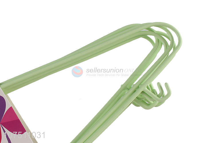 New Design Fashion 8Pcs Plastic Dip Coat Hanger Clothes Rack