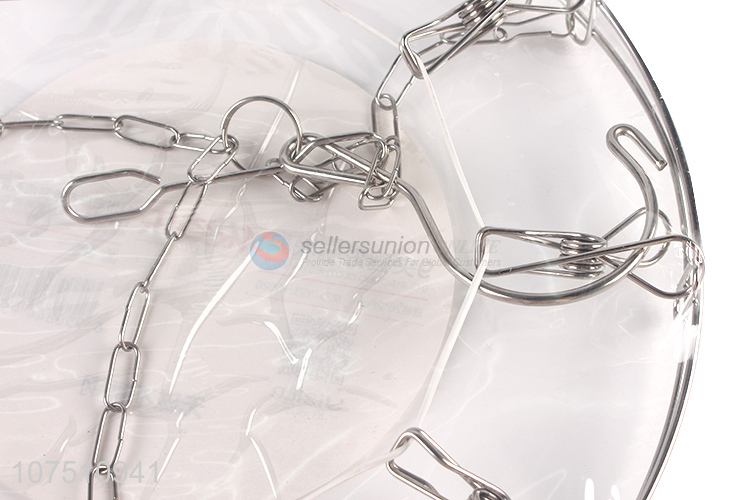 Wholesale Metal Stainless Steel Round Rotating Hanging Clothes Clothing Rack