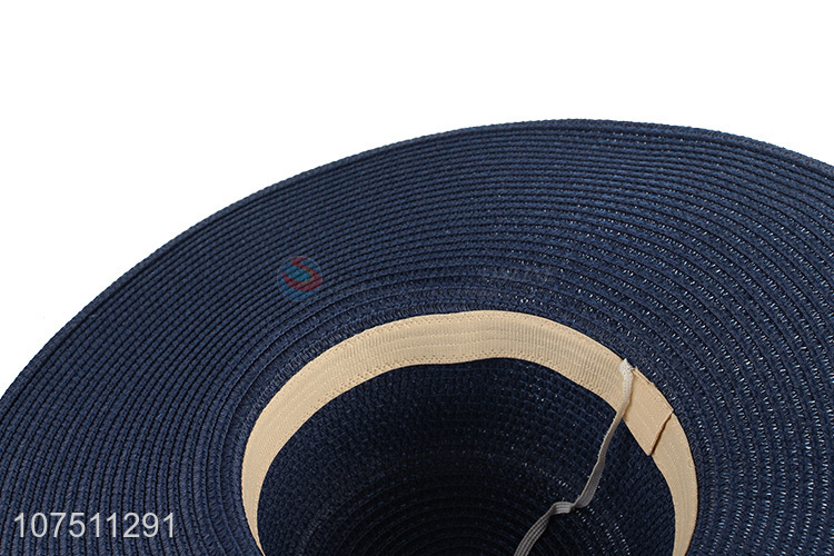 Best selling elegant women straw hat sun hat beach hat