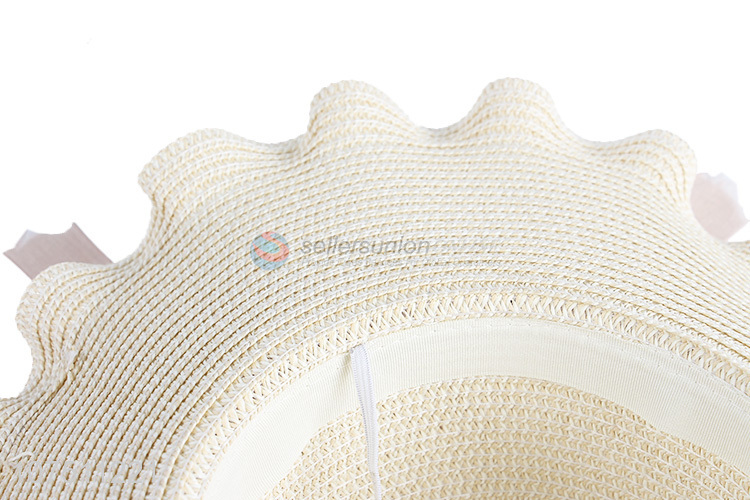 New arrival stylish wide brim straw hat beach hat for women