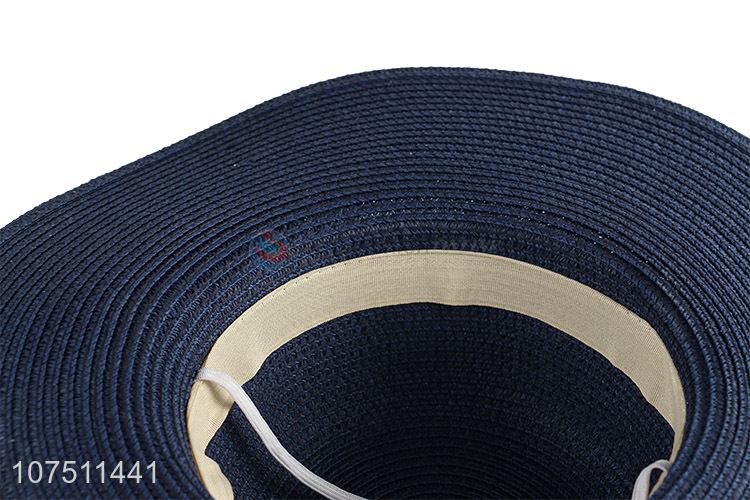 High quality graceful women paper straw hat floppy sun hat