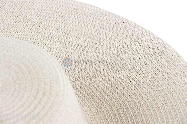 Factory direct sale women wide brim paper straw hat sun hats