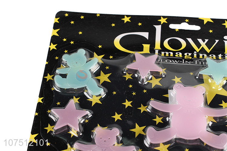 Hot Sale Luminous Fluorescent Wall Stickers Glow In The Dark For Kids Room