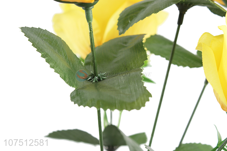 Popular Colorful Artificial Flower Fashion Fake Flower