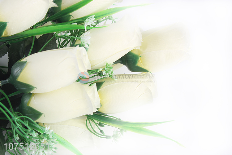Wholesale Artificial Rose Fashion Decorative Simulation Bouquet