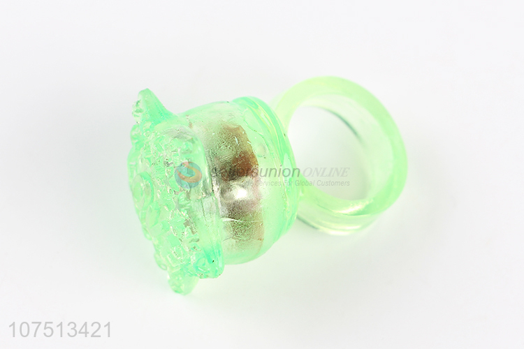 China manufacturer light up star ring party blinking ring led toys