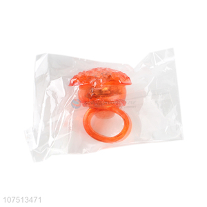 Good quality led flashing heart ring light up party rings