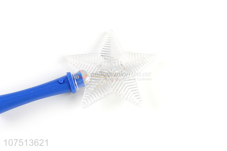 Wholesale led flashing star shape magic wand party supplies kids toy