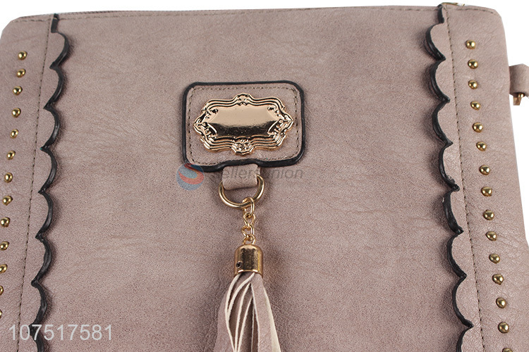 Popular PU Leather Shoulder Bag Ladies Messenger Bag