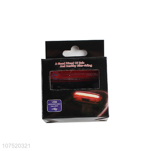 Promotional usb rechargeable <em>bicycle</em> tail lamp hiking warning <em>light</em>