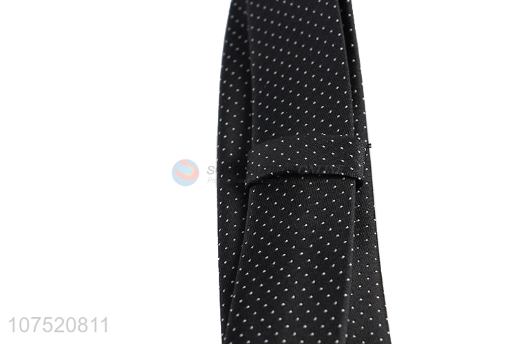 Factory direct sale popular pola dot pattern men's necktie