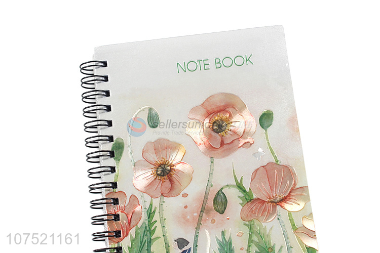 Most popular exquisite pattern a6 spiral notebook school & office supplies