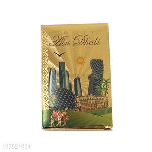 Hot products 24k gold foil plastic playing cards
