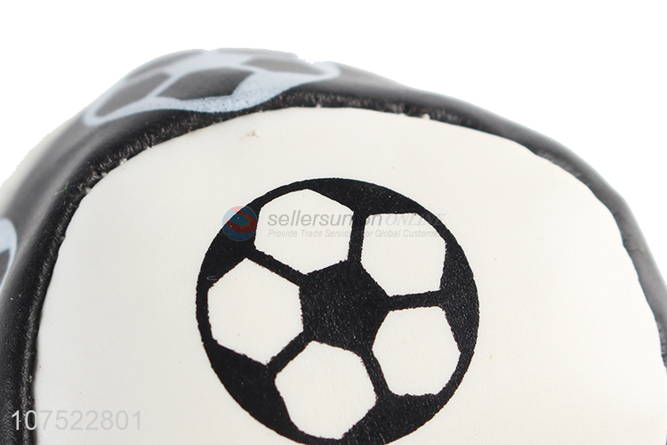 Good Quality PU Leather Haydite Filled Mini Footbag