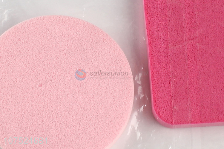 Good Price Colorful Powder Puff Multipurpose Makeup Sponge Set