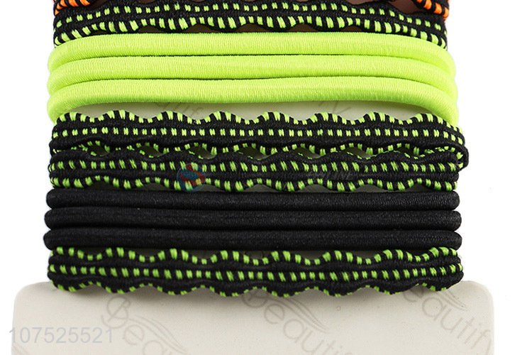 Best selling 20pcs women girls elastic hair band accessories