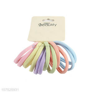 Hot sale 12pcs hair string hair ties ponytail holder