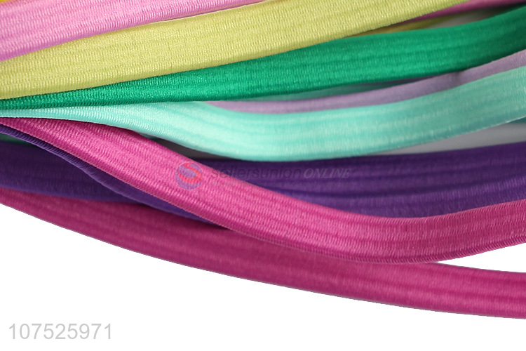 New arrival 8pcs elastic hair ties ponytail holder for girls