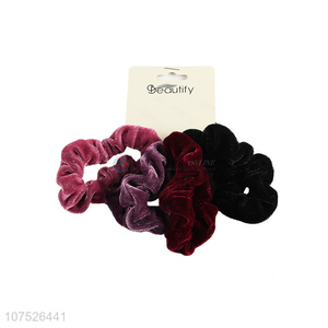 Hot products women girls elastic velvet hair scrunchies accessories