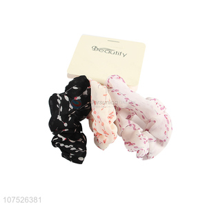 New products elastic hair scrunchies ladies hair bands