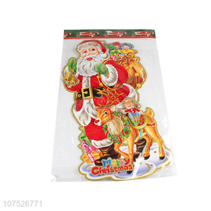 Custom Santa Claus Pattern Decorative Stickers For Christmas