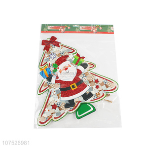 Fashion Christmas Tree Shape Christmas Decoration Stickers