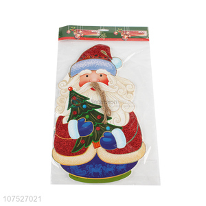 Hot Sale Santa Claus Pattern Christmas Stickers Christmas Ornaments