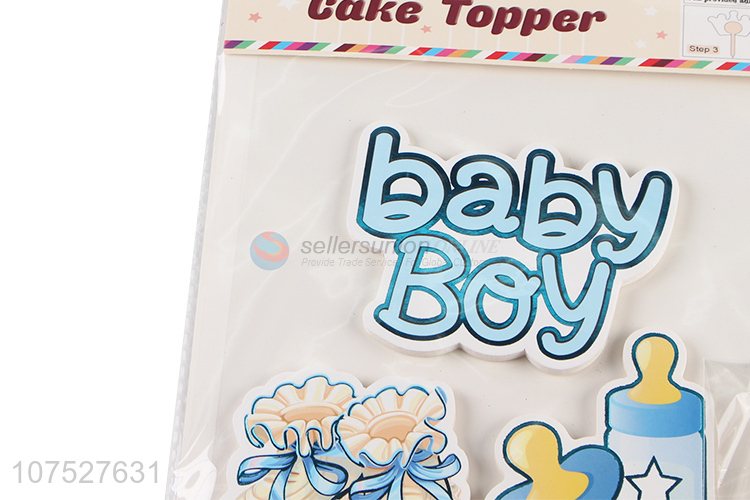 Wholesale Paper Birthday Cake Topper Cake Decoration